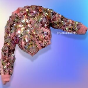 Star Muse Poppy Parker Fashion Doll Outfit Sequin Zipper Disco Pink Integrity IT